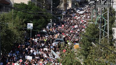 صورة تنديدا بالتجويع والحرب في غزة: عشرات الآلاف بمظاهرة قطرية بسخنين ووقفات في عدة بلدات