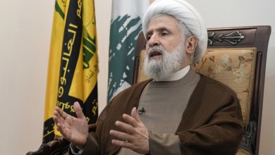 صورة نعيم قاسم يصدر بيانا حول الأوضاع في غزة ويوجه رسالة لحكام وشعوب الدول العربية والإسلامية