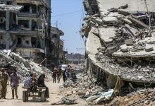 صورة صحيفة عبرية: خان يونس مسحت بالكامل و70% من المبان غير صالحة للسكن في غزة
