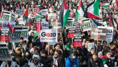 صورة حماس تدعو إلى تصعيد الحراك الجماهيري العالمي أيّام الجمعة والسبت والأحد