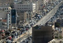 صورة | الأمن العام: تباطؤ مروري لحركة المركبات القادمة من جسر الثامن باتجاه دوار الشعب