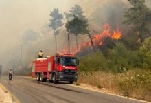 صورة | لليوم الرابع.. حرائق اللاذقية تواصل التهام الغابات وسوريا تطلب مزيداً من الدعم الدولي
