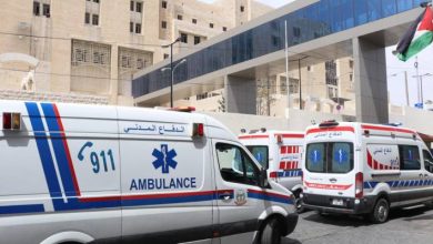 صورة | الدفاع المدني: أكثر من 1700 حالة إسعاف وحادث في 24 ساعة في الأردن