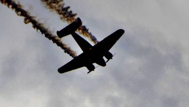 صورة | تحطم طائرة صغيرة بمطار ساوثند في لندن أدى إلى إغلاقه