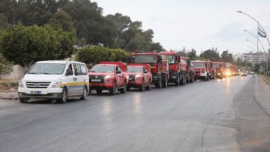 صورة | مديرية الأمن العام تنشر صورًا لفرق الإطفاء الأردنية بعد أداء عمل بطولي على الساحل السوري