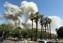 صورة | الاحتلال يشن غارات على دمشق ويهدد بنقل قوات إلى الجولان وسوريا