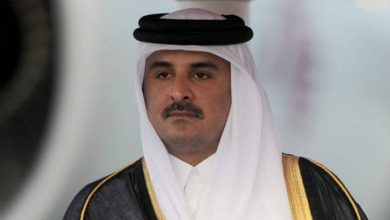 صورة | أمير قطر يجدد دعمه لوحدة سوريا ويدين اعتداءات الاحتلال