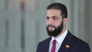 صورة | الرئيس السوري: الدولة وحدها قادرة على فرض السيادة.. وندعو لوقف إطلاق النار في السويداء(فيديو)