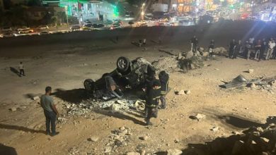 صورة | مراسل “رؤيا”: إصابة 8 أشخاص جراء تدهور مركبة عن منحدر بمنطقة الزرقاء الجديدة