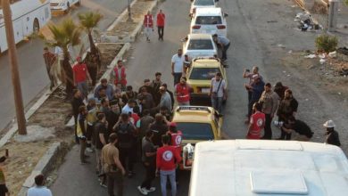 صورة | الداخلية السورية: خروج الدفعة الثانية من العوائل المحتجزة في السويداء.. صور