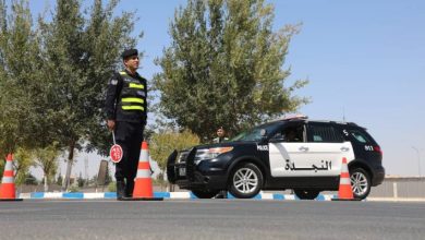 صورة | الأمن العام: تدهور قلاب بمنطقة القويسمة في عمان يسبب كثافة مرورية
