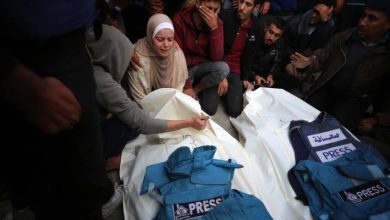 صورة | مكتب غزة الحكومي: ارتفاع عدد الصحفيين الشهداء إلى 232 منذ بدء العدوان