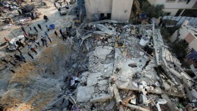 صورة | الحكومة الألمانية تطالب بوقف فوري لإطلاق النار في غزة