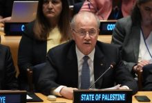 صورة | فلسطين في الأمم المتحدة: يجب دعم الحكومة الفلسطينية لبسط سيطرتها على غزة والضفة الغربية.. فيديو