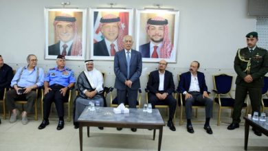 صورة | العيسوي ينقل تعازي الملك وولي العهد إلى عشيرة العلاوي