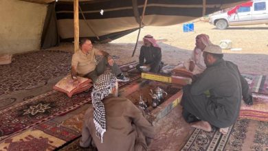 صورة | وزير الداخلية يزور مركز حدود المدورة ويلتفي بأبناء قرية المدورة