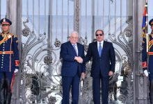 صورة | الرئاسة الفلسطينية: لا يجوز لأحد المزايدة على موقف مصر الثابت تجاه فلسطين