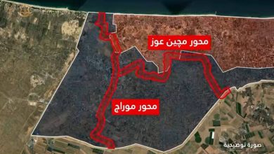 صورة الجيش الإسرائيلي يعلن عن شق محور جديد لفصل مدينة خان يونس