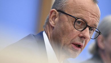 صورة المستشار الألماني: نقاشات مكثّفة بخصوص تعليق اتفاقية التعاون الأوروبية مع إسرائيل