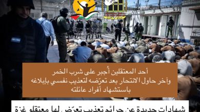 صورة التعذيب بالماء الساخن والإجبار على شرب الخمر: شهادات مروعة لتعذيب الاحتلال معتقلي غزة
