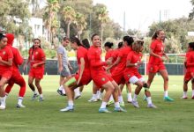 صورة المنتخب المغربي يخوض حصته التدريبية ما قبل الأخيرة تأهبا لمواجهة مالي