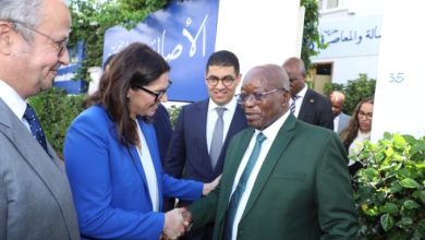 صورة قيادة الأصالة والمعاصرة تستقبل جاكوب زوما 