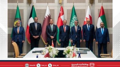 صورة وزير الخارجية يشارك في الاجتماع التنسيقي للمجلس الوزاري لمجلس التعاون بشأن المؤتمر الدولي «تنفيذ حل الدولتين»