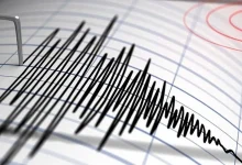 صورة زلزال في جنوب البحر الأحمر بلغ 4.68 درجات