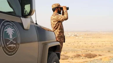 صورة إحباط تهريب 25 كيلوجرامًا من  القات المخدر في جازان