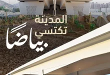 صورة توحيدًا للهوية وتعزيزًا للمشهد الحضري.. أنفاق وجسور المدينة المنورة تكتسي بالبياض