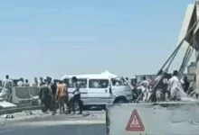 صورة بعد أيام من حادث الطريق الإقليمي في مصر.. «طريق الموت» يودي بحياة 9 أشخاص وإصابة 11 آخرين
