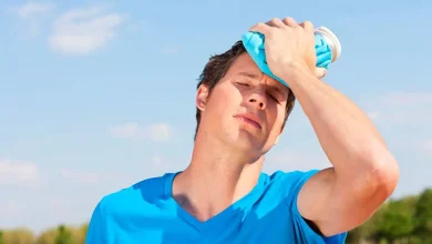 صورة تجمع الرياض الصحي يوضّح طرق الوقاية من أشعة الشمس