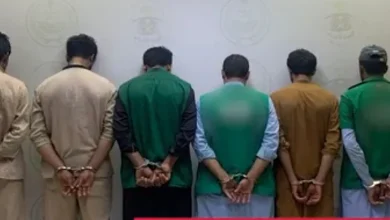 صورة القبض على 14 متهما بارتكاب جرائم متنوعة