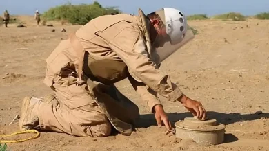 صورة «مسام» ينزع 1.171 لغمًا في الأراضي اليمنية خلال أسبوع