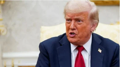 صورة ترامب يدعم أوكرانيا بالأسلحة.. ويعرب عن إحباطه من نظيره الروسي
