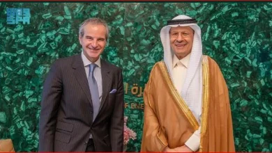 صورة الأمير عبدالعزيز بن سلمان يبحث تعزيز التعاون مع مدير وكالة الطاقة الذرية
