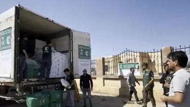 صورة «إغاثي الملك سلمان» يقدم مساعدات عاجلة لـ3400 عائلة نازحة من السويداء