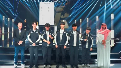 صورة فريق Gen.G بطلاً لـ League of Legends في كأس العالم للرياضات الإلكترونية