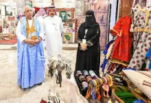 صورة سفير موريتانيا لدى المملكة يزور فعاليات مهرجان بيت حائل 2025
