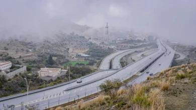 صورة الباحة أرض الضباب.. رحلة صيفية ساحرة تعانق الغيوم عبر شبكة طرق متطورة