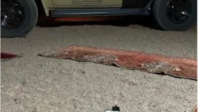 صورة ضبط مواطن لإشعاله النار في غير الأماكن المخصصة لها بمنطقة حائل