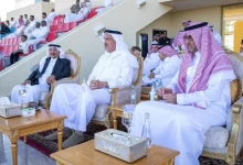 صورة الأمير بندر بن خالد بن فيصل يشهد انطلاقة موسم سباقات الطائف