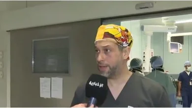 صورة استشاري: وضع التوأم السوري «سيلين وإيلين» مستقر بعد انتهاء مرحلة بداية التخدير