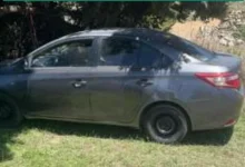 صورة ضبط مواطن لدخوله بمركبته في الفياض والروضات في عسير