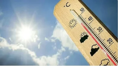 صورة الدمام تسجل 49 درجة مئوية والباحة الأدنى