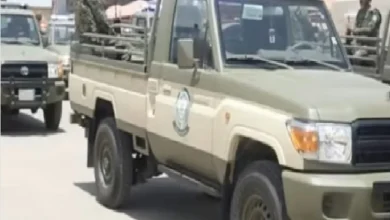 صورة “الأفواج الأمنية” بعسير تقبض على مُقيم لترويجه 27 كيلوجرامًا من القات المخدر