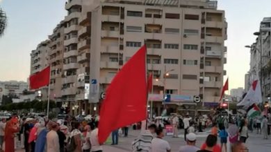 صورة مئات المغاربة ينددون بالإبادة والتجويع الإسرائيلي في غزة