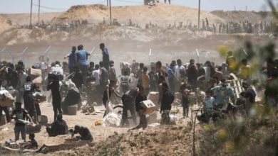 صورة الدفاع المدني في غزة يدعو للإبلاغ عن مفقودي المساعدات شمال القطاع