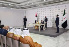 صورة اتفاقية استراتيجية بين سوريا وموانئ دبي العالمية بقيمة 800 مليون دولار بحضور الرئيس الشرع