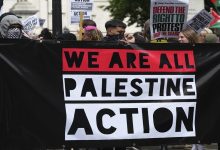 صورة “فلسطين أكشن”: حكومة بريطانيا تخضع إلى لوبي إسرائيلي ..